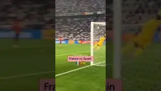 Yamin Yamal celebrates Ronaldo's celebration. Spain vs. France #barcelona #realmadrid #ronaldo#short
