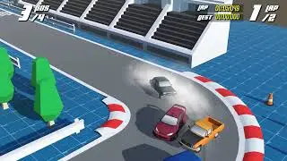 Race 3D Template Godot 4.2 - R12 showcase