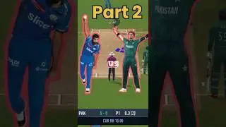 Jasprit Bumrah Vs Shaheen Afridi  Challenge || part -2 #shorts #realcricket24 #cricket