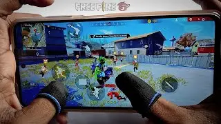 18 Kills ⚡ POCO X3 PRO : HANDCAM 💔 FREE FIRE 🔥 SOLO VS SQUAD FULL GAMEPLAY