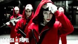 la casa de papel 1x12 - Shootout Scene