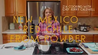 New Mexico Red Chile from Powder