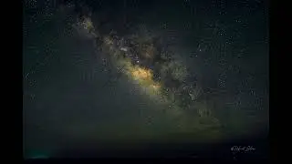 Milky way in Matagorda beach, Texas