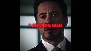"I am Iron Man" | Iron Man (2008) Edit | FE!N x CARNIVAL (slowed & reverb) #shorts