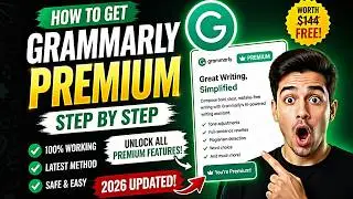 How to Get Grammarly Premium  For Free in 2026