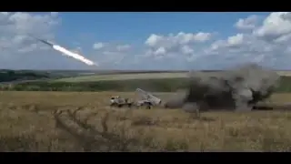 🔴 🇷🇺 Russian rocket launcher in action