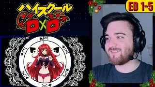 Fan Service Overload! | High School DxD | Ending 1-5 | Reaction