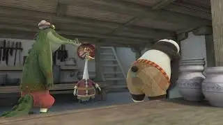 Kung Fu Panda Legends of Awesomeness - Po Butt Wiggle