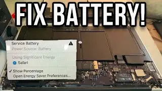 *EASY* Service Battery Fix MacBook  2021