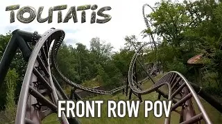 Toutatis Front Row POV Parc Astérix Intamin Multi-Launch Coaster