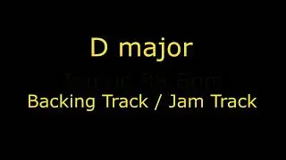 D major 1 Hour Piano And Bass Backing Track Jam Track With  / Em7 / A7 /  DMaj7 / B7 /