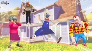 YAKALANMADAN BODRUMA GİRME CHALLENGE 😱 Hello Neighbor Dark Riddle