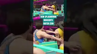 Dina Going In! #wrestling #wwe #wwe2k24 #viralchampionshipwrestling #vcwsplashdown