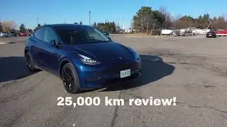 25,000 KM Review Tesla Model Y!