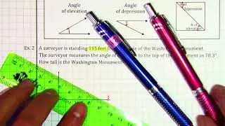PreCalculus - 9.7 Applications of Right Triangles