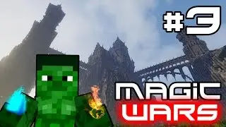 Minecraft Magic Wars - Sneaky Village Theft! #3