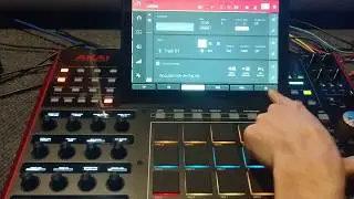 Mpc x note repeat and latch