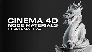 Cinema 4D Node-Materials, Pt 09: Example - Smart AO