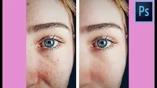 Skin retouch in Adobe Photoshop (Easy & Fast) #6