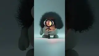 Cute Toon Character in Blender 