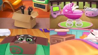 My Talking Tom 2 Vs My Talking Angela 2 Vs My Talking Tom Vs My Talking Angela