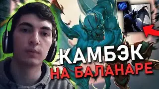 ХЕТАГ ТЕСТИТ БАЛАНАРА В ХАРДЕ НА ХАЙ ММР ДОТА 2 / HETAG КАМБЭКНУЛ НА NIGHT STALKER DOTA 2