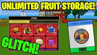 How To Get Unlimited Fruit Storage In Blox fruits For Free!