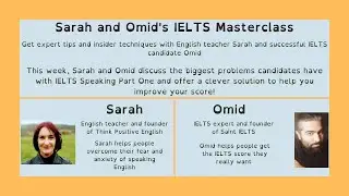 IELTS Speaking Part One