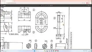 Plummer Block  | SolidWorks Tutorial 🔧 Plummer Block in 10 Mins!
