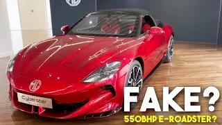 MG's 550BHP Electric Cyberster - real or just hype?