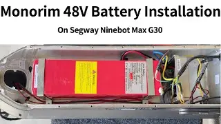 Monorim 48V internal battery Installation.