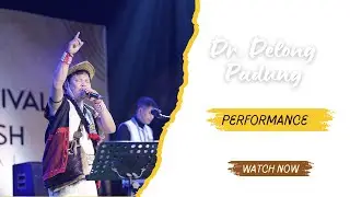 Arunachal Pradesh folk songs performance by Dr.Delong Padung | 2024