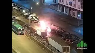 Спас из огня женщину