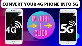 Convert your 4G smartphone into 5G | How To Convert 4G phone into 5G Phone | 4G  se 5G kaise kare |