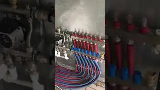 Монтаж котельной и системы отопления.