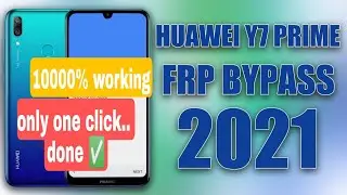 Huawei y7 prime 2019 (DUB-LX1) frp byppas 2021 