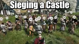🔴 Sieging a Castle with A Subscriber Army in Bannerlord