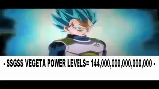 Dragon Ball Super Power Levels HD (Part 2)