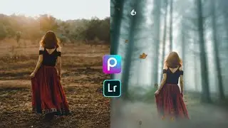 Outdoor - portrait photo editing PicsArt mobile || lightroom colour grading || CreateForYou