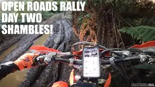 OPEN ROADS RALLY! KTM 500 EXC! Day Two!