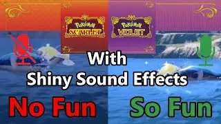 SHINY HUNT WITH SOUND EFFECTS IS MORE FUN! ( Pokémon Scarlet/Violet ).