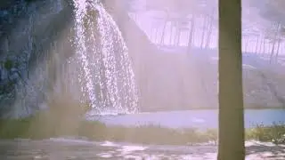 🌿 Unreal Engine 5 Waterfall | Stunning Forest Cinematic in 4K 💦