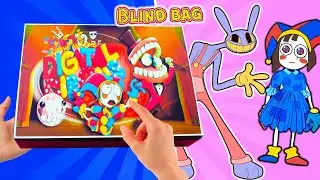 DIY THE AMAZING DIGITAL CIRCUS chapter 2 BLIND BAG episode Pomni STORY GAMING BOOK @GLITCH