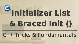 Initializer list and braced initialization in C++