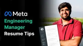 Meta Engineering Manager Resume (Meta EM) Tips from Technical Recruiters at Meta