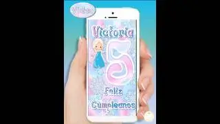 Princesa de Hielo Video Felicitaciòn