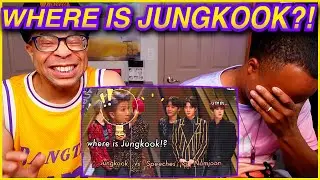 Jungkook desperately avoiding speeches REACTION