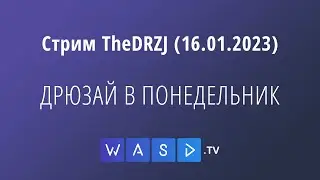 Стрим TheDRZJ (16.01.2023) - ДРЮЗАЙ В ПОНЕДЕЛЬНИК