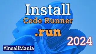 How to install Code Runner on VScode editor || Install vscode extension Tutorial || Install Mania