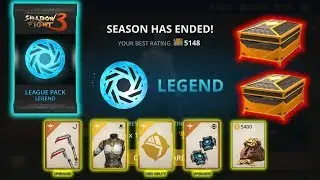 Shadow Fight 3 Season Rewards - Opening 2x legendary chest √